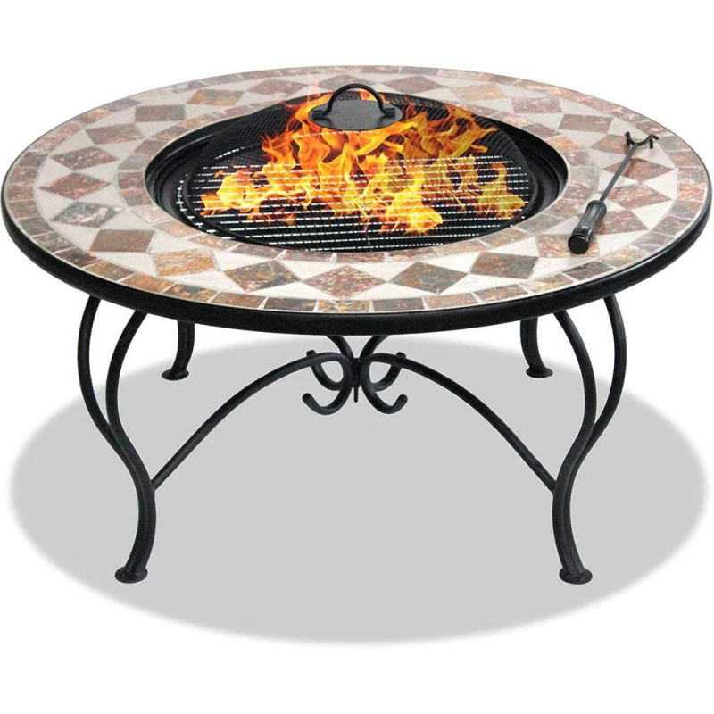 Image of Centurion Supports KENNOCHA Garden Heater Fire Pit Brazier, Coffee Table, BBQ Ice Bucket Multicolor Unisex
