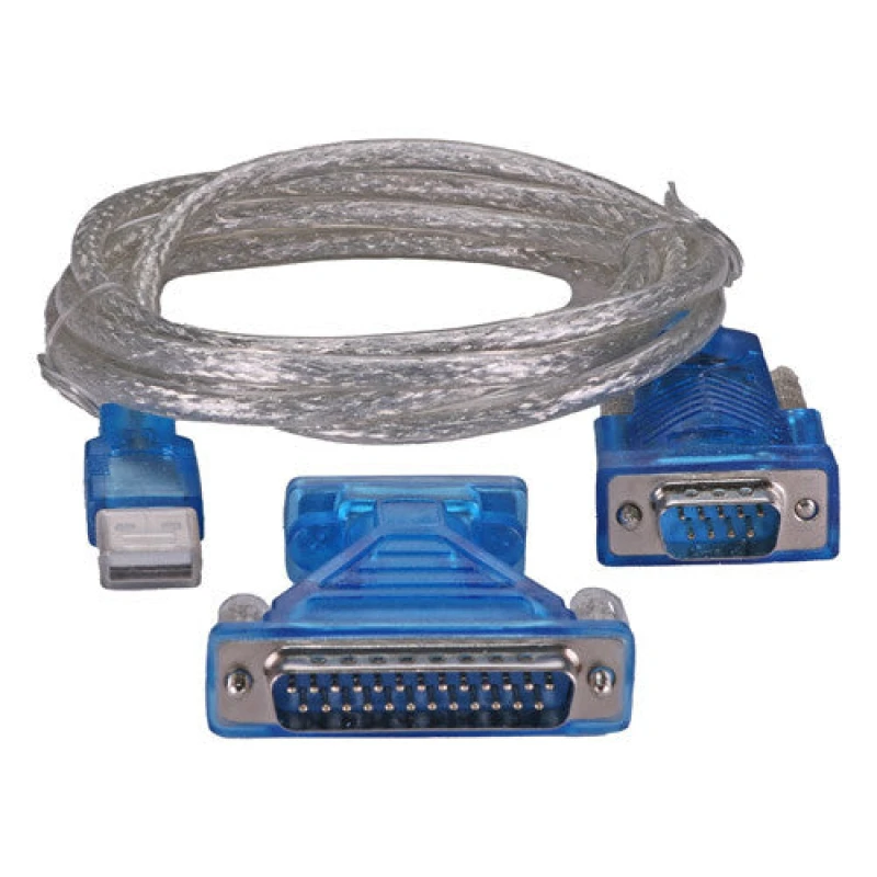 Image of Cablenet Cablenet 2m USB 2.0 Serial DB9/25 Converter 40-1029