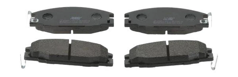 Image of JURID 572271J Brake pad set with acoustic wear warning, without accessories Brake Pad Set,disc brake (402)