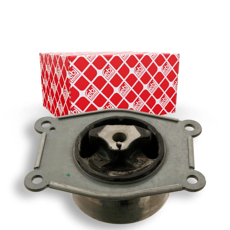 Image of FEBI BILSTEIN 30106 Engine mount Left, Rubber-Metal Mount Engine Mounting (247)