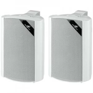 image of Monacor MKS-34/WS Wall speaker 45 W 4 Ω White 1 Pair