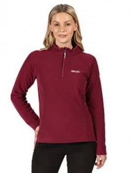 Image of Regatta Kenger Half Zip Fleece - Dark Pink