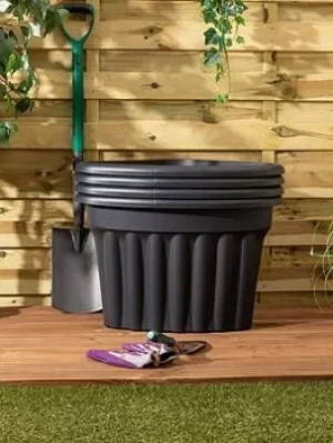 image of Wham Set Of 4 Vista 49Cm Corner Planter