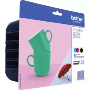 Image of Brother Ink LC-227XL, LC-225XL Original Set CMYK LC227XLVALBPDR