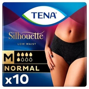 image of Tena Silhouette Noir Incontinence Pants M x 10