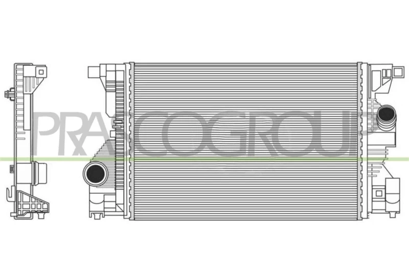 Image of PRASCO Intercooler PRASCO ME332N001