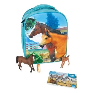 image of ANIMAL PLANET Mojo Farmland 3D Backpack Playset