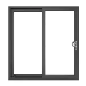 Image of Crystal uPVC Sliding Patio Right to Left 2390mm x 2090mm Clear Glazing - Grey