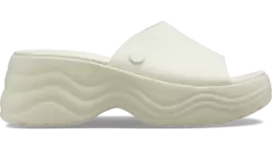 Image of Crocs Skyline Slides Women Bone 4