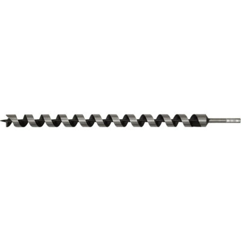 Image of Loops 32 x 600mm Hardened Auger Wood Drill Bit - Hexagonal Shank - Woodwork Timber Multi