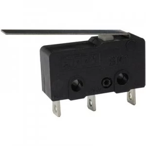 Image of Zippy Microswitch SM1 N6S 03A0 Z 250 V AC 6 A 1 x OnOn momentary