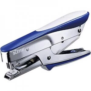 image of Leitz Handheld stapler 5545-00-33 Stapling capacity:15 sheets (80 g/m²) Blue (metallic)