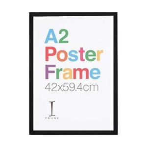 image of A2 - iFrame Perspex Black Poster Frame