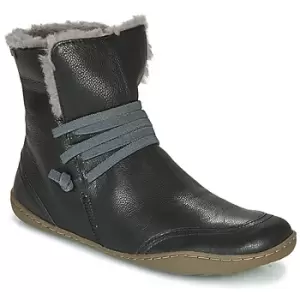 image of Camper PEU CAMI womens Mid Boots in Black