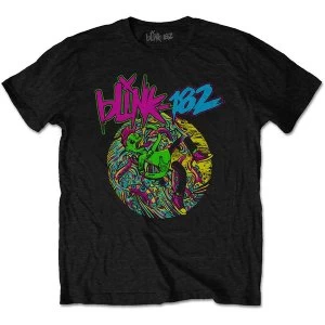 Image of Blink-182 - Overboard Event Unisex Large T-Shirt - Black