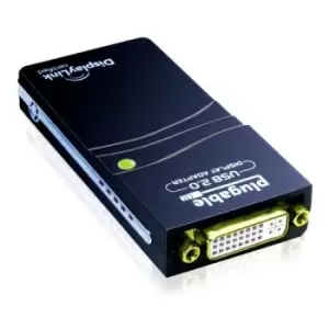 Image of Plugable Technologies UGA-165 USB graphics adapter 1920 x 1080 pixels Black