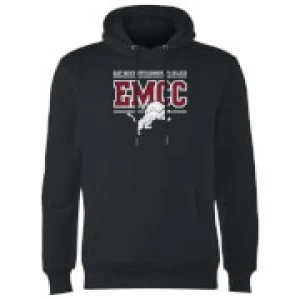 image of East Mississippi Community College Distressed Lion Hoodie - Black