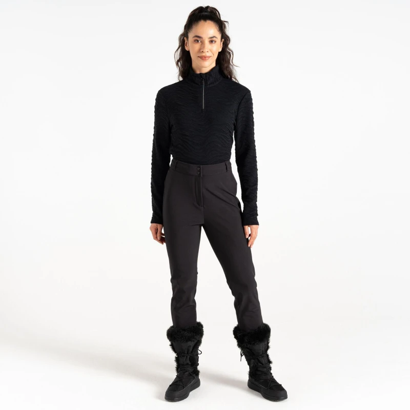 Image of Dare 2b Womens Sleek IV Waterproof Ski Trousers Black female 14