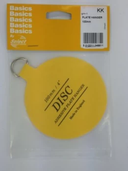 Image of Select Hardware Disc Plate Hanger 100mm 1 Pack