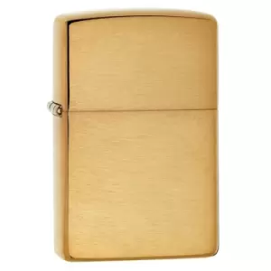 Image of Zippo Armor Brushed Brass Windproof Lighter