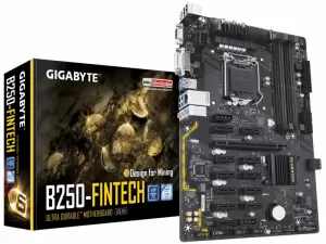 Image of Gigabyte B250 FinTech Intel Socket LGA1151 H4 Motherboard