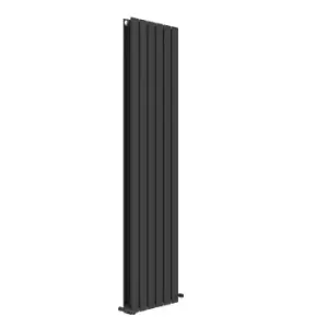 Image of VURTU1 Vertical Double Panel Radiator 1600mm x 410mm - Black