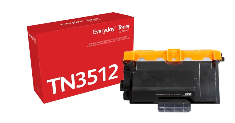 Image of Xerox 006R05200 Toner-kit. 12K pages (replaces Brother TN3512) for Bro