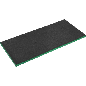 image of Sealey Green Easy Peel Shadow Foam for Tool Chests and Cabinets 1200mm 550mm 30mm