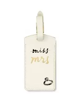 image of Kate Spade New York Miss To Mrs Luggage Tags