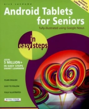 Image of Android Tablets for Seniors in Easy Steps by Nick Vandome Book