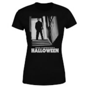 Image of Halloween Mike Myers Womens T-Shirt - Black