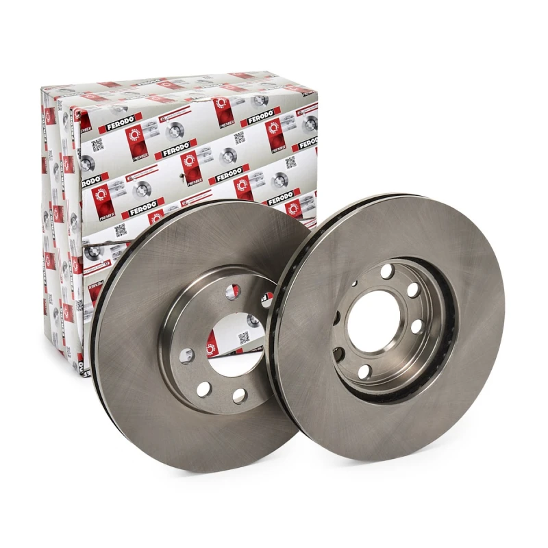 Image of FERODO DDF1041 Brake disc Vented, Oiled, with bolts/screws Brake Disc (82)