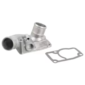 image of 105994 Thermostat with housing and gasket by Febi Bilstein