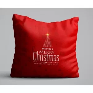 Image of KRLNTXMAS-14 Multicolor Cushion