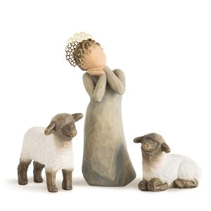 image of Little Shepherdess (Willow Tree) Figurine