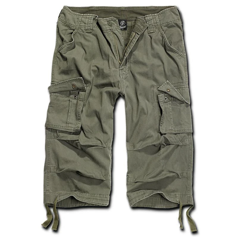 Image of Brandit Urban Legend 3/4 Shorts, green, Size 7XL for Men