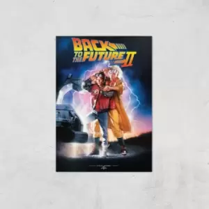 image of Back To The Future Part 2 Giclee Art Print - A2 - Print Only