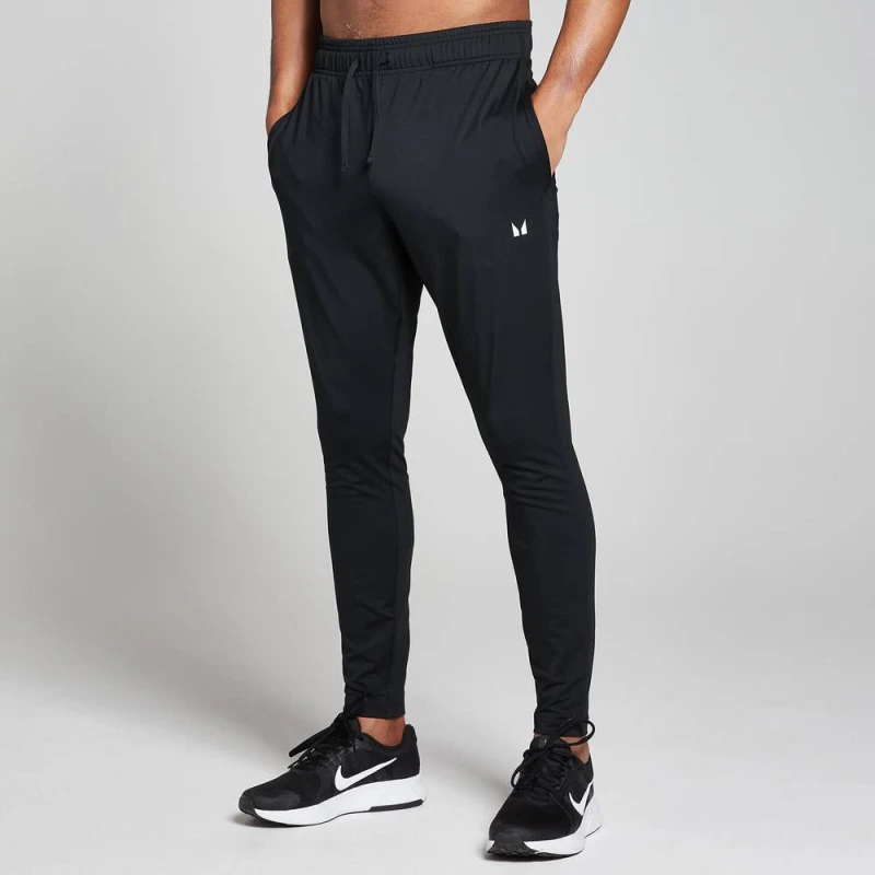 Image of Myprotein Mens Training Joggers in Black Size: Medium Black Male M