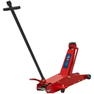 image of 3000HLC Trolley Jack 3tonne Long Reach High Lift Commercial - Sealey