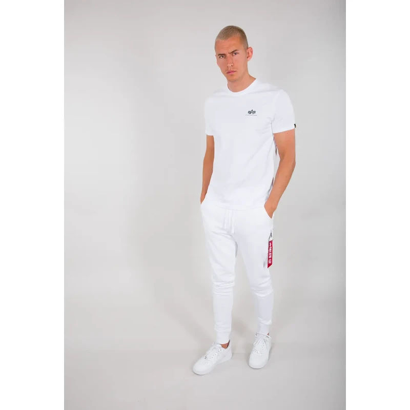 Image of Alpha Industries Backprint T-Shirt, white, Size M for Men