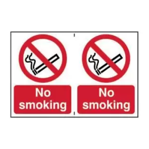 Image of Spectrum Industrial NO Smoking - PVC (300 x 200mm)