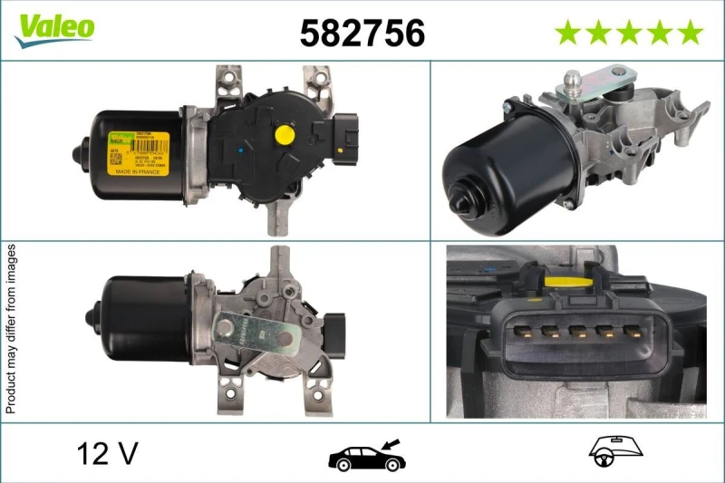 Image of Wiper motor VALEO 582756