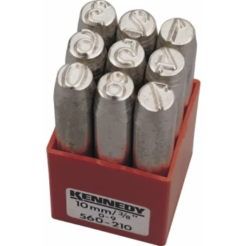Image of 2.5MM (Set of 9) Figure Punches - Kennedy