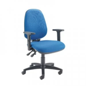 Image of Cappela Intro Posture Chair With Lumbar Support Blue KF74282