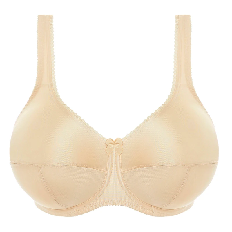 Image of Fantasie Cotton Smoothing Underwired Full Cup Bra NAL Natural female 32F