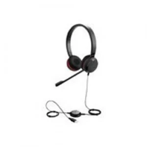 Image of Jabra Evolve 30 Duo MS USB Headset