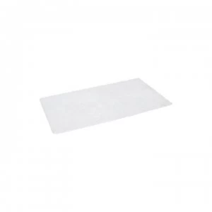 image of Linea Tufted Cotton Bath Mat - White