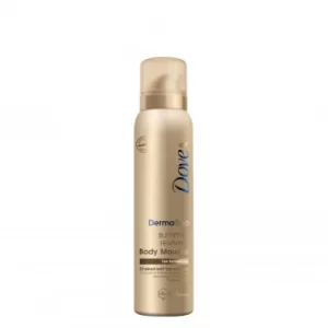 Image of Dove Derma Gradual self-tan Body Mousse Fair /Medium 150ml
