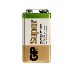 Image of GP GPPVA9VAS004 PP3 9V Alkaline Battery