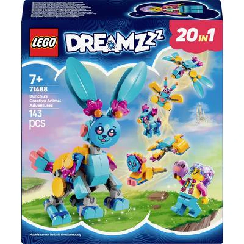 Image of LEGO LEGO DREAMZzz Bunchu's Creative Animal Adventures Set 71488